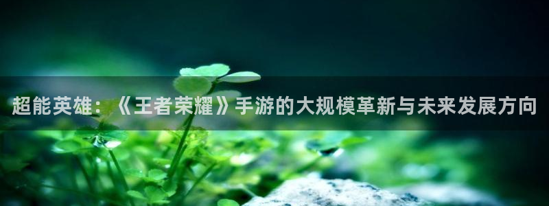 沐春天美娱乐：超能英雄：《王者荣耀》手游的大规模革新与未来发